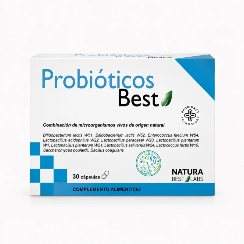 <span style="color: #018cb6;">Probióticos</span> Best <img src="https://naturabestlabs.com/wp-content/uploads/2026/01/Hoja-Transparente-Natura-Best-Labs.png" class="pt-icono-titulo-producto" alt="" />